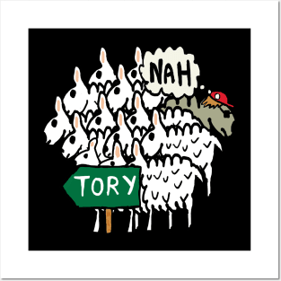 Anti Tory Posters and Art